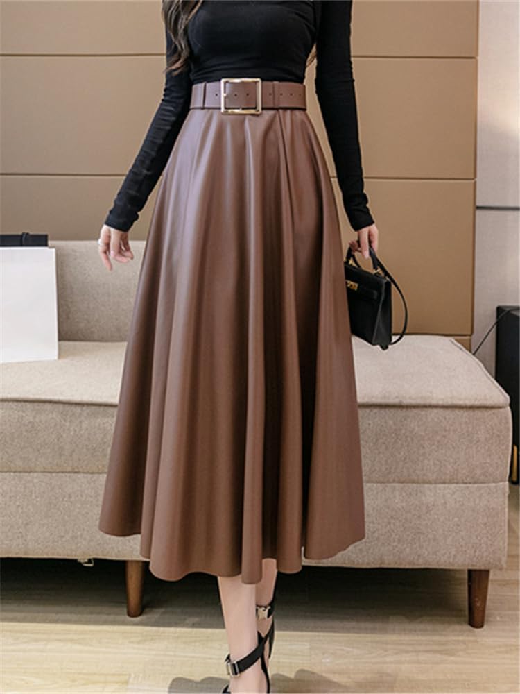 SAM PU Leather skirt